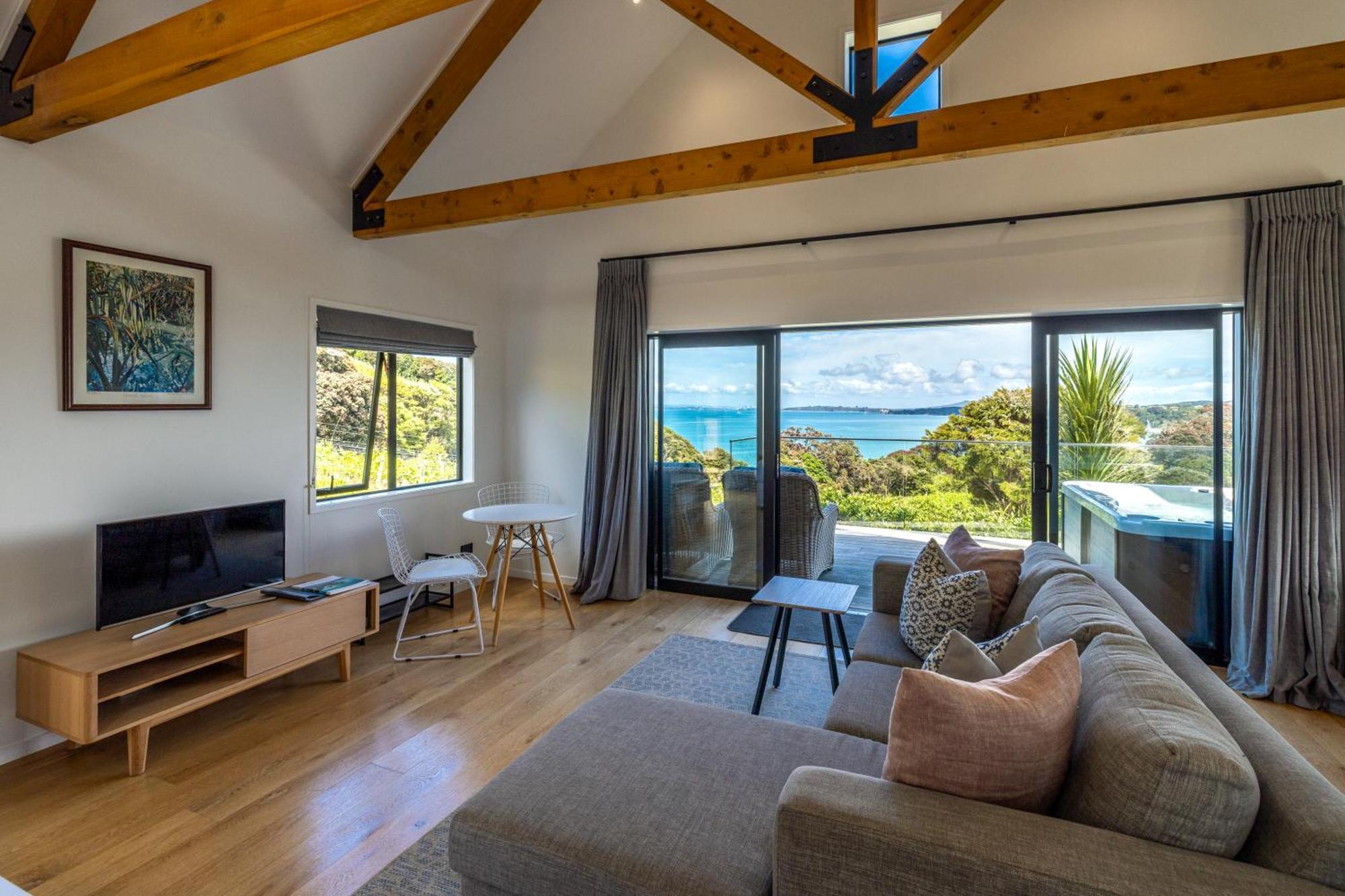 The Guest House At Te Whau Retreat - Stay Waiheke Omiha Exterior photo