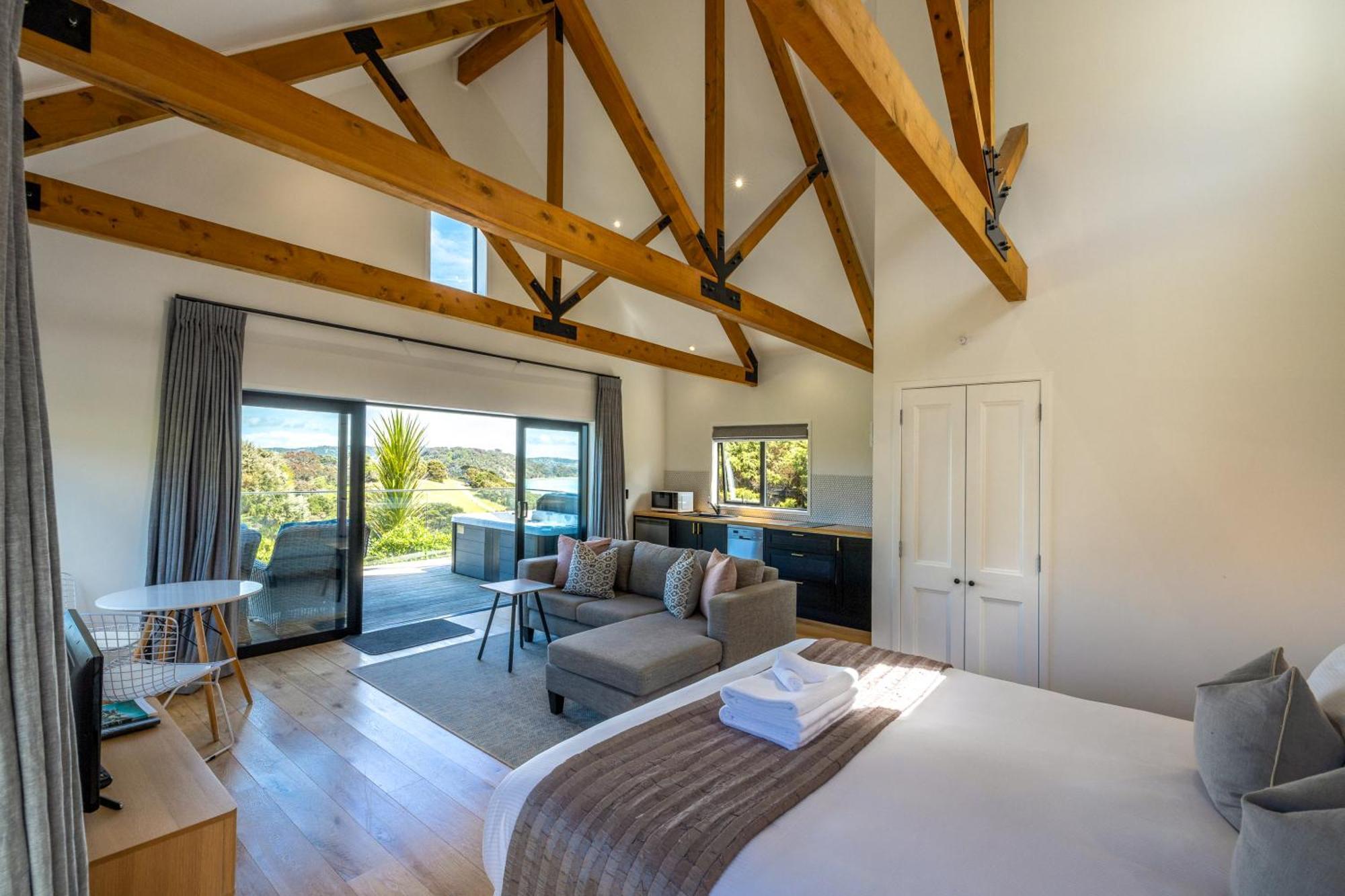 The Guest House At Te Whau Retreat - Stay Waiheke Omiha Exterior photo